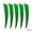green, variant on CNKOO Arrow Fletching Arrows Feathers Archery 4inch 50pcs Turkey Feather Fletching Right Wing Kit for DIY Hunting Arrows Target Arrow