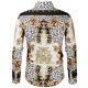 thumbnail image 4 of Camisa de manga larga con estampado de bronceado informal de moda de otoño para hombre Pompotops oipoqjl26376, 4 of 8