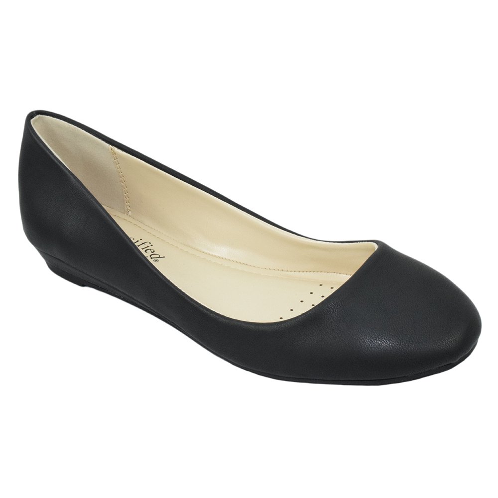 plain ballet flats
