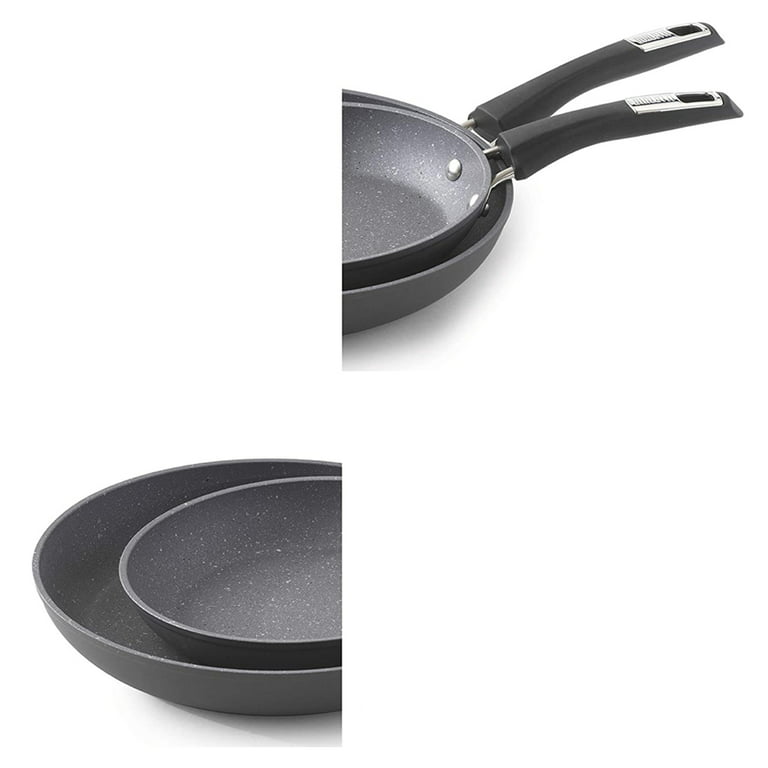 Bialetti Impact Non-Stick Cookware, 12 in. Saute Pan, Gray