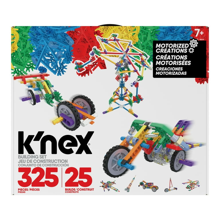 K'NEX Kids Educational Toy Builders - Classics Motorized Creations