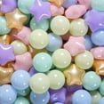 thumbnail image 1 of Pelotas STARBOLO Macaron Stars, 100 unidades, para niños pequeños, 1 of 9
