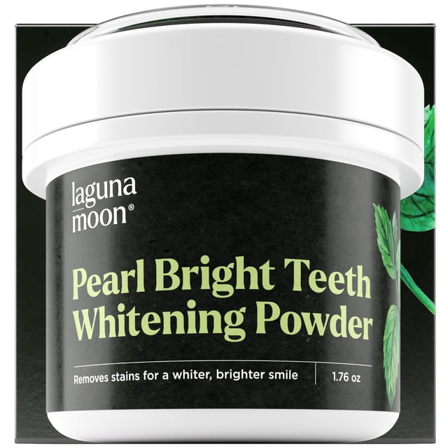 Polvo blanqueador de dientes Lagunamoon Bright Pearl 50g