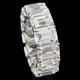 thumbnail image 1 of FDLK, 2 uds., conjunto nupcial, anillos elegantes para mujer, joyería de moda de compromiso de boda con anillo femenino de circón cúbico brillante completo Tan Jianjun unisex, 1 of 2