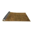 thumbnail image 2 of Ahgly Company Indoor Round Persian Orange Bohemian Area Rugs, 5' Round, 2 of 4