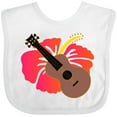 thumbnail image 3 of Inktastic Ukulele Hawaiian Music Girls Baby Bib, 3 of 4