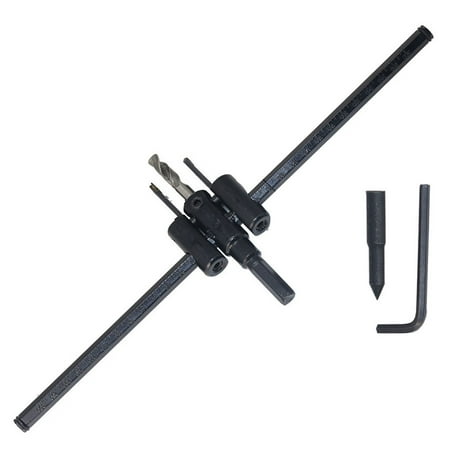 

mnjin adjustable type cutter hole opener 120/200/300mm wood circle saw drill bit c