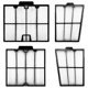 thumbnail image 1 of 9991467-R4 Ultra Fine Filter Panels for Dolphin Pool Cleaner Parts Active 20,Active 30,Explorer E30, 1 of 5