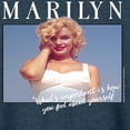 thumbnail image 3 of Marilyn Monroe - What's Important - Women's Lightweight French Terry Long Sleeve Shirt, 3 of 5