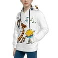 thumbnail image 2 of Calvin And Hobbes Youth Hoodies 3D Print Pullover Hooded Sweatshirt Unisex Casual Sweater Tops Blouse Long Sleeve Kids Hoodie Small, 2 of 8