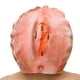 thumbnail image 2 of Masquerade Mask Shell Halloween Party Masks Silicone Novelty Latex Head Masks, 2 of 2
