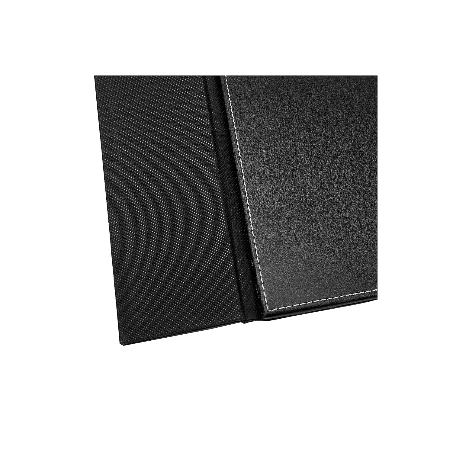 SUM Life Edge Desk Pad With Anti Skid and Side Rails 34" x 20 Black OSKDPD001