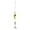 A001- Style A, variant on Crystal Suncatcher, Sun Catchers Indoor Window, Bohemian Decor, Green Decor, Gold Decorations, Four-Leaf Clover Sunflower Ginkgo Biloba Hanging Decor 14X2 In, Rainbow Prism