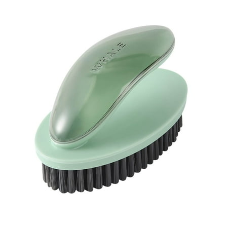 

Dengmore Household Cleaning Brush Soft Bristle Brush Kitchen Washing Utensils Brushes Stain Removal Pot Brush Cleaner Short Handle Brush for Shoes Clothes