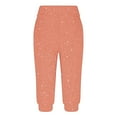 thumbnail image 4 of tarylea Womens Capri Pants Stretchy Drawstring Low Rise Jogger Pants Soft Comfy Lounge Cropped Yoga Pants with Pockets, 4 of 4