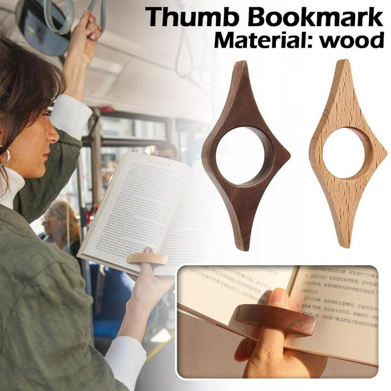 Page Holder, Thumb Book Page Holder, Wooden Page Holder, Bookmark Holder,  Page Marker, Thumb Book Holder, Gifts for Book Lovers. 