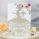 thumbnail image 3 of Papel de purpurina de 50 Uds para novia, tarjeta de regalo de felicitación de chica hermosa, suministros de Decoración de cumpleaños y boda para fiesta, 3 of 4