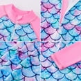 thumbnail image 7 of URMAGIC Girls One Piece Swimsuit Kid Swimsuit Girls Water Sport Short Swimsuit UPF 50+ Sun Protection Bathing Suits 4-9 Years, 7 of 7