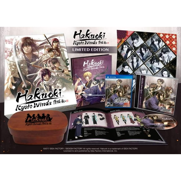 Hakuoki : Kyoto Winds Édition Limitée PSV