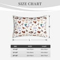 thumbnail image 4 of Fuzoiu Farm Birds Goose Print Fuzzy Pillowcases, Super Soft Pillow Case Cover with Zipper for Bedroom, Sofa, Couch,Cozy Pillow Shams for All Seasons-14"x20", 4 of 6