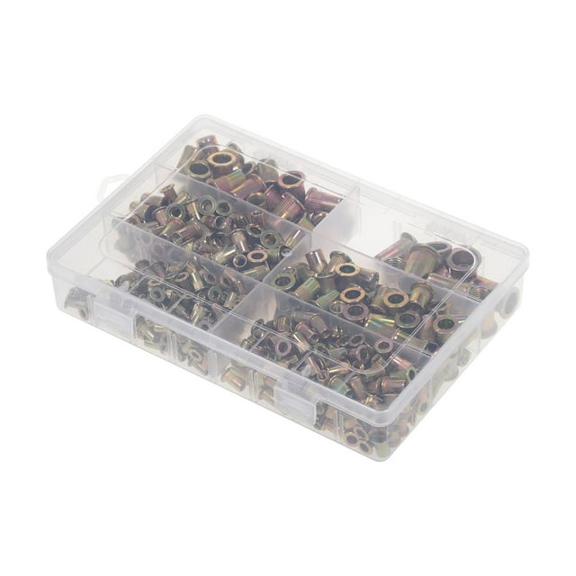 500pcs Kit De Tuerca Remacha Métrica De Rivnut Roscado M3 M4 M5 M6 M8 M10