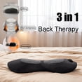 thumbnail image 3 of Back Massage Pillow with Heat and Vibration Ergonomic Support for Comfort and Relaxation, 3 of 8