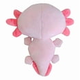 thumbnail image 4 of Bonita almohada de peluche con forma de ajolote, de dibujos animados (azul), 4 of 4