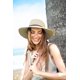 thumbnail image 4 of Womens Wide Brim Sun Hat with Wind Lanyard UPF Summer Straw Sun Hats for Women, 4 of 5