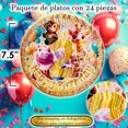 thumbnail image 3 of 24 Pz Plato Cartón Premium Pastelero Fiesta De Cumpleaños Felicidades 2, 3 of 4