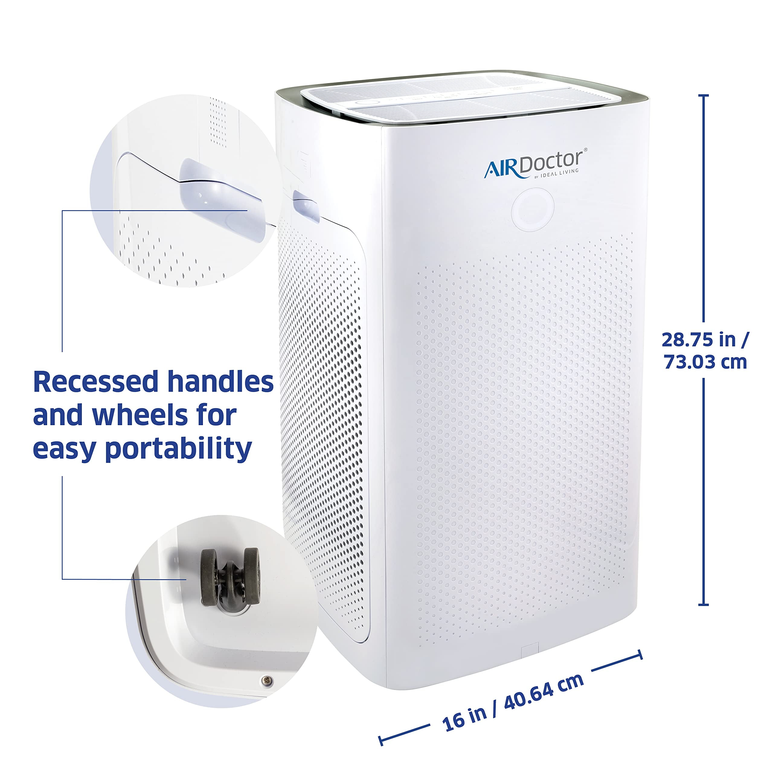 AirDoctor AD5500 HEPA Air Purifier with UltraHEPA and Carbon Filter for Extra Large Rooms