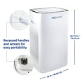 AirDoctor AD5000/AD5500 4-in-1 Air Purifier for Extra Large Spaces, HEPA Filter, White