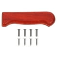 thumbnail image 6 of USHOBE Red Pear Wood Ergonomic Design Knife Handle 4.4x1.3x0.79in Resistance, 6 of 8