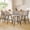Light Flax, variant on CDCASA Counter Height Bar Stools with Back Sets of 2, 360°Swivel Upholstered Barstools with Metal Legs, 27" Seat Height Bar Stool for Kitchen Island, Light Flax