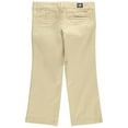 thumbnail image 3 of Lee Girls School Uniform Stretch Twill Straight Leg Pants, Sizes 4-20, 3 of 4