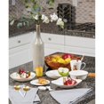 thumbnail image 2 of Pet Portrait White Porcelain Dinnerware 11-Piece Set - Orange Tabby, 2 of 9