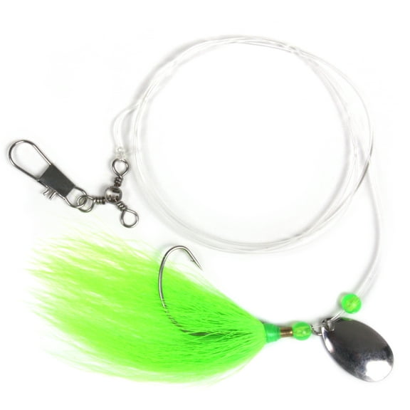 Sea Striker Captains Rig, Chartreuse/Silver