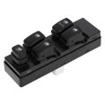 thumbnail image 1 of Interruptor de ventana eléctrica único para el lado del conductor delantero para Hyundai Elantra 2001-2006 en negro, 1 of 7