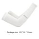 thumbnail image 3 of Mangas de brazo de refrigeración unisex Ciclismo Running Sport Sunscreen Arm Cuff (Blanco), 3 of 5