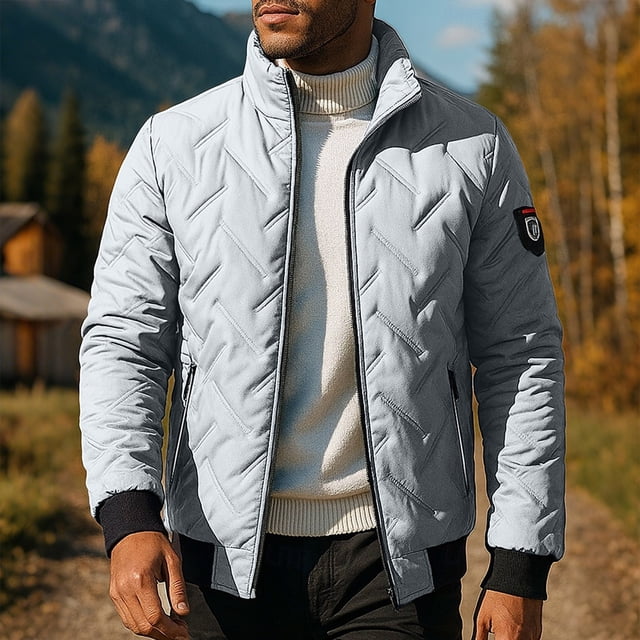 Ceisia Vestes de Randonnée Décontractées pour Hommes Mode Contraste de Couleurs Multi-Poches Manches Longues Utilitaire Quotidien Classique Cadeau