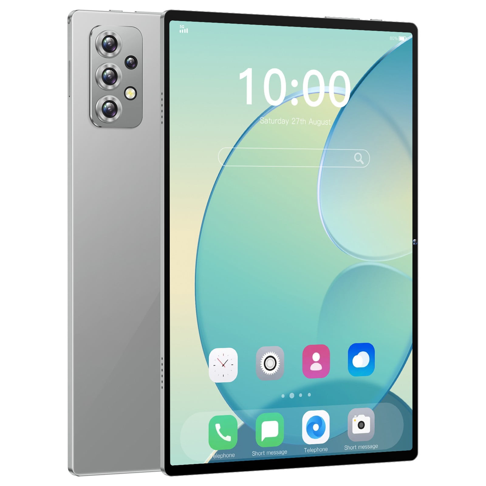 Android Tablets for Adults, maho 10.1-inch High-definition Eye Protection Screen 2+32GB Tablet Android 10.0 Card Standby Support 128GB,Gray