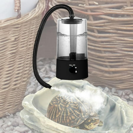 Reptile Humidifiers Mister 4 Liters Telescopic Hose US 110V Plug Quiet to Use for Reptiles Amphibians Top Fill Design Misting System