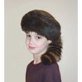 thumbnail image 1 of Davy Crockett o Daniel Boon Style CoonSkin Gorra con Cola Real Tamaño Grande a X Grande Insider Bat Insider Bat, 1 of 2