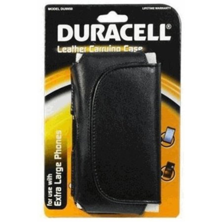 UPC 680988799501 product image for Duracell Leather Carrying Case for X-Large Cell Phones | upcitemdb.com