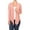 Lightpink, variant on MOA COLLECTION Women's Plus Size Solid Casual Long Sleeve Drape Front Open Jacket Cardigan