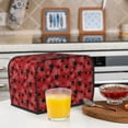 thumbnail image 6 of Fotbe A Web With A Spider 1 for Two Slice Toaster Cover, Fingerprint Protector, Super Soft Appliance Cover And Dust Cover,Bread Dust Cover & Fingerprint Protection, 6 of 7