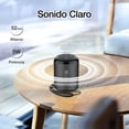 thumbnail image 4 of 1 Hora Bocina Bluetooth Portatil 5W, Mini Altavoz Inalámbrico con Manos Libres/Micro USB/Radio FM/TF, Compatible con Phone, Tablet, Computadores, Ideal para Viajar, Campear, Negro,Rojo, 4 of 14