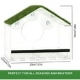 thumbnail image 3 of Window Bird Feeder Transparent Acrylic Pet Feeder Window Bird Feeder With Turf Suction Cups And Removable Seed Tray Window Bird House Feeder Transparent Acrylic Pet Feeder, 3 of 8