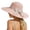 Z122-Pink, variant on Women's Bow Ribbon Straw Sun Hat, Wide Brim UV Protection Beach Vacation Hat with Satin Bow, Breathable and Stylish for Summer and Outdoor Travel Beach, Hiking & Pool