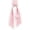 Pink, variant on Safeglitz Wreath Sash for Front Door - Cotton Satin Ribbon with Wavy Edge Design, Soft Polyester Fabric, for Wreaths Bows Gift Wrap, Holiday Wedding Bridal Shower Decor