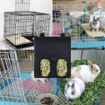 thumbnail image 4 of Azul, Bolsa de heno Comedero para conejos Cobaya Bolsa de heno para mascotas Cobayas Hámsters Animales pequeños, 4 of 4
